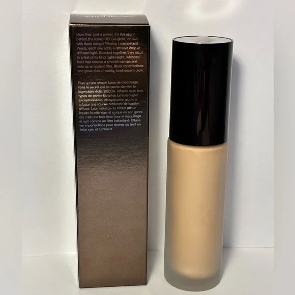 Becca Backlight Priming Filter Full Size 1 fl oz RARE New in Box DISCONTINUED - Picture 3 of 4
